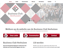 Tablet Screenshot of bcvenhuizen.nl